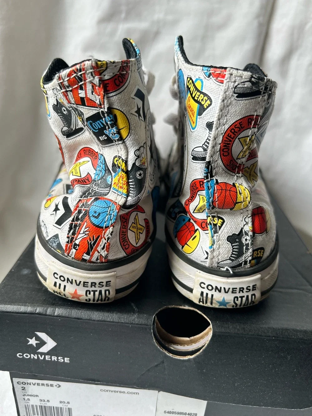 Converse Chuck Taylor All Star High 'Jump Ball' sneakers
